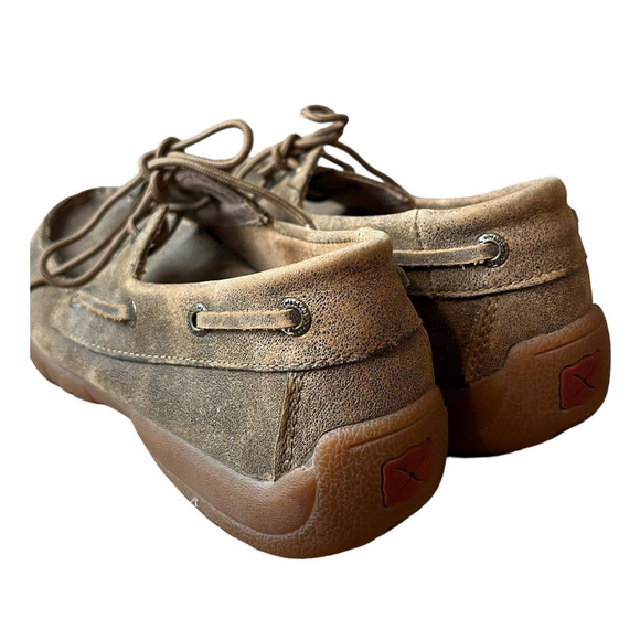 Youth Twisted X Boat Shoes / Size-5M - Picture 5 of 9